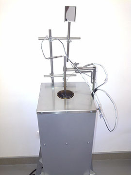 Badanie niepalności PIEC RUROWY